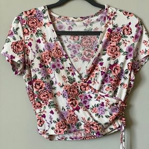 Floral Crop Top